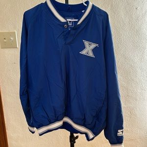 Vintage XAVIER Starter Pullover with side zip size men’s medium